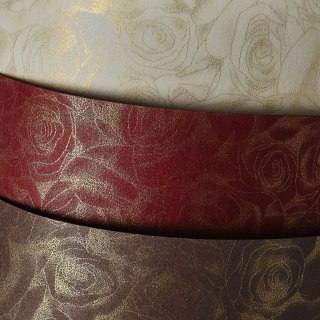 Papier ozdobny (wizytówkowy) A4 róże bordowy 250g Galeria Papieru (202916)