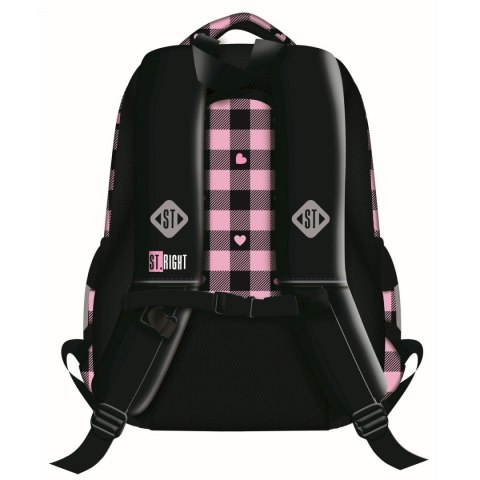 Plecak PINK CHECKEREDR 3-KOMORY St.Right (BP-26)