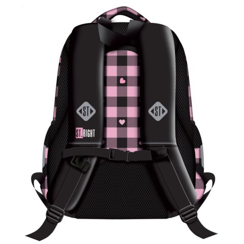 Plecak PINK CHECKEREDR 3-KOMORY St.Right (BP-26)