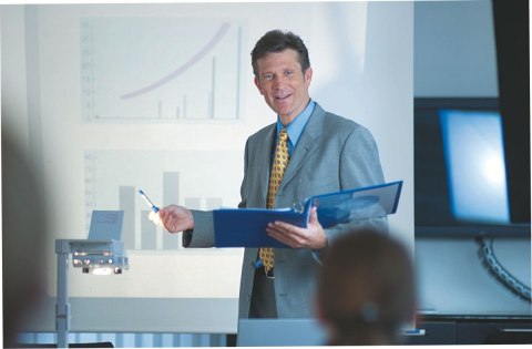 Segregator ofertowy A4 30mm niebieski Esselte (49752)