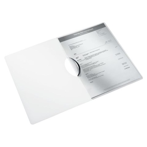 Skoroszyt A4 Wow ColorClip czarny plastik Leitz (41850095)