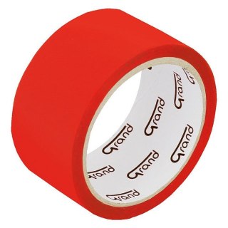 Taśma pakowa 48x50 [mm x m] czerwona Grand (130-1924)