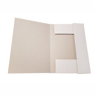 Teczka kartonowa na gumkę A4 biała Herlitz (300022815)