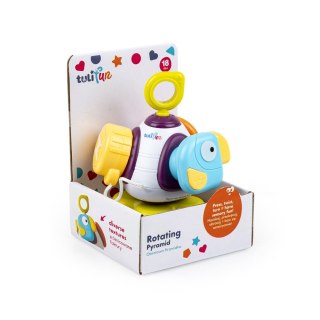 Zabawka edukacyjna OBROTOWA PIRAMIDKA Tuli Fun (TF30125)