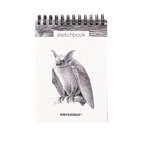 Blok artystyczny szkicownik nietoperz A6 60k Narcissus