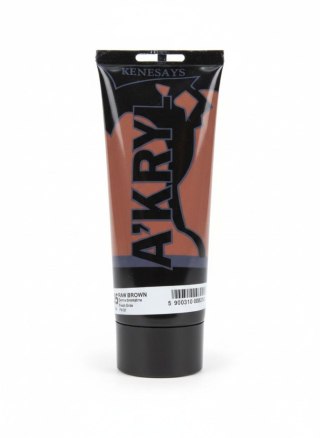 Farba akrylowa kolor: ziemisty brunatny 200ml Renesans (25)