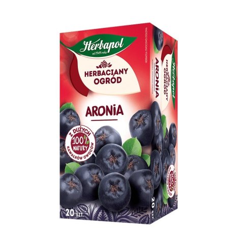 Herbata Herbaciany Ogród owocowo-ziołowa aronia 20 saszetek Herbapol