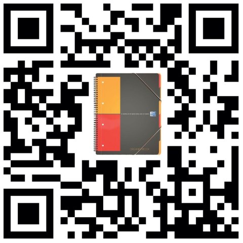 Kołozeszyt (kołonotatnik) A4+ International 80k. 80g krata Oxford (100102777)