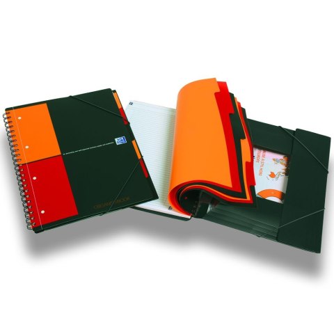 Kołozeszyt (kołonotatnik) A4+ International 80k. 80g krata Oxford (100102777)