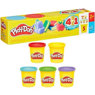 Masa plastyczna dla dzieci Powrót do szkoły 5-PAK mix Playdoh (G18605L0)