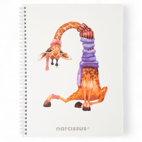 Notes (notatnik) A4 zyrafa 80k. krata Narcissus