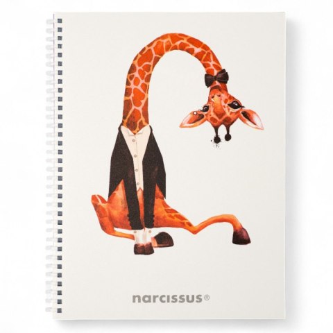 Notes (notatnik) A4 zyrafa 80k. krata Narcissus