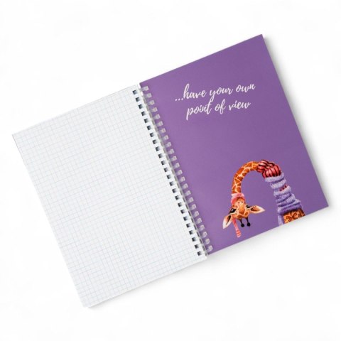 Notes (notatnik) A5 zyrafa 80k. krata Narcissus