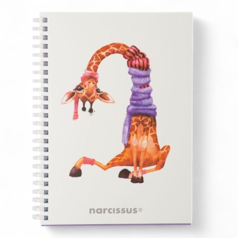 Notes (notatnik) A5 zyrafa 80k. krata Narcissus