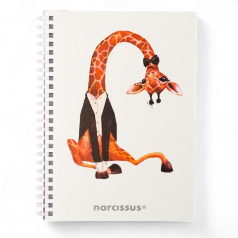 Notes (notatnik) A5 zyrafa 80k. krata Narcissus