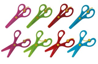 Nożyczki dla dzieci bezpieczne z odbojnikiem 13,5cm