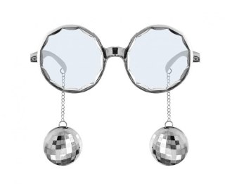 Okulary Disco, srebrne Godan (YH-OKDI)