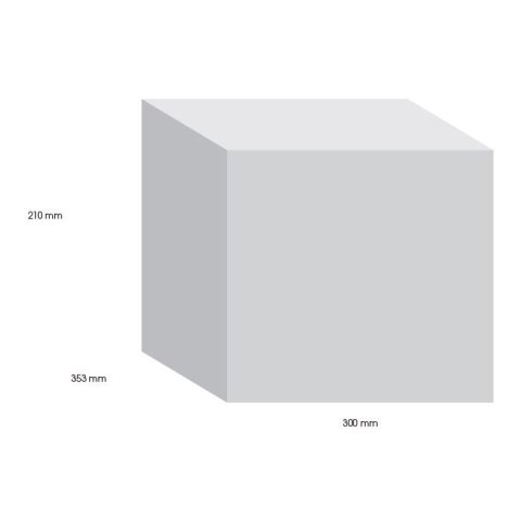 Pojemnik z szufladami YL-SP03 + zamek granatowy 3 szuflad [mm:] 210x353x300 Yellow One (120-1889)
