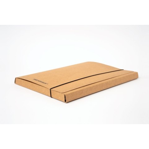 Teczka do podpisu A4 eco szara tektura Narcissus