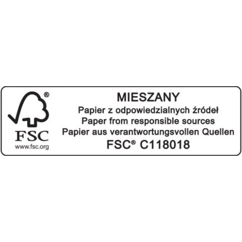 Teczka kartonowa na gumkę Life A4 żółty 500g [mm:] 250x350 Donau (2060001FSC-11)