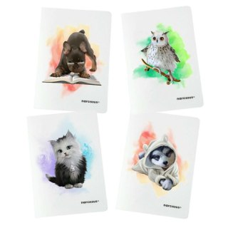 Zeszyt A4 PP 32k. 80g linia Narcissus