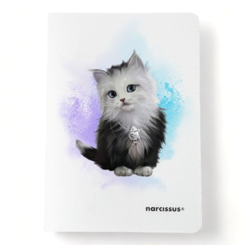 Zeszyt A4 PP 32k. 80g linia Narcissus