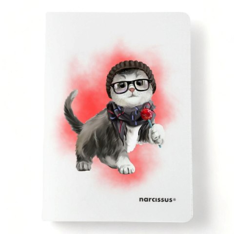 Zeszyt A4 PP 60k. 80g KRATKA Narcissus