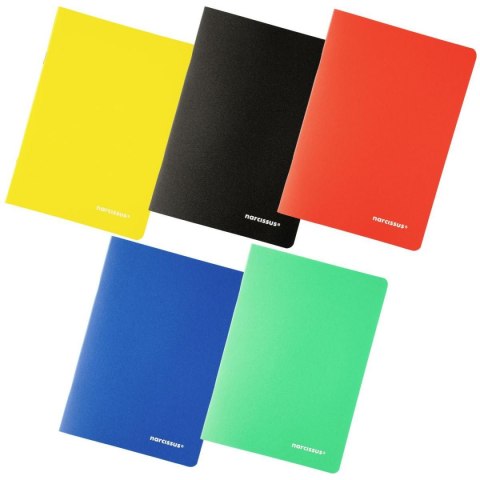 Zeszyt A6 PP 40k. 60g krata Narcissus