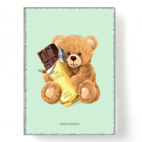 Zeszyt A4 Teddies 60k. 80g krata Narcissus