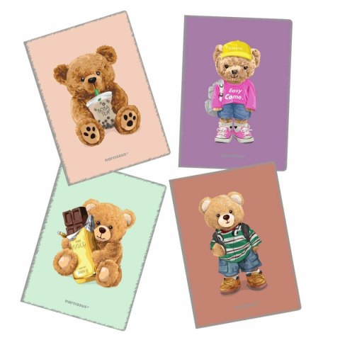 Zeszyt A4 Teddies 60k. 80g krata Narcissus