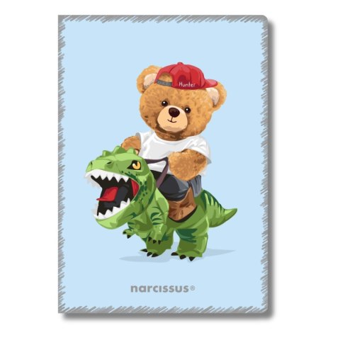 Zeszyt A5 Teddies 60k. 80g krata Narcissus