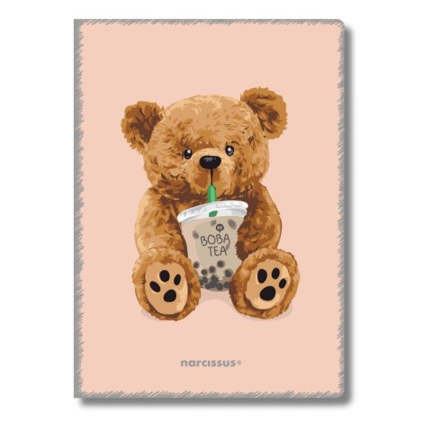 Zeszyt A5 Teddies 60k. 80g krata Narcissus