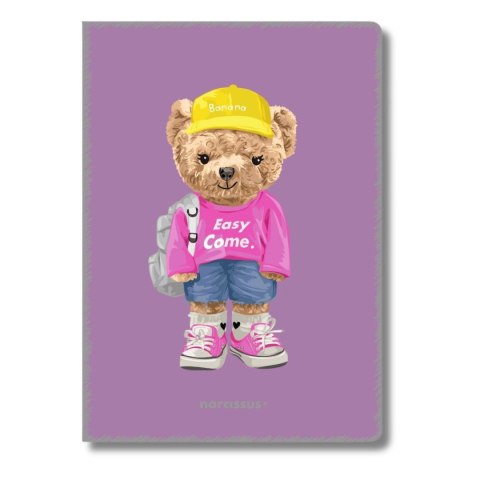 Zeszyt A5 Teddies 60k. 80g krata Narcissus