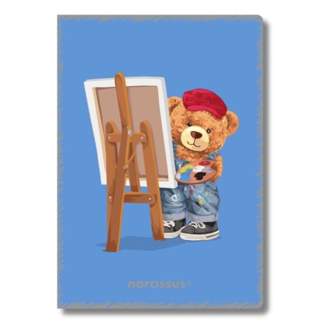 Zeszyt A5 Teddies 60k. 80g krata Narcissus