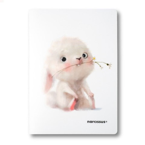 Zeszyt A4 cute PP 32k. 80g linia kolor Narcissus