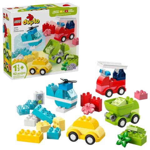 Klocki konstrukcyjne Duplo Kreatywne pojazdy Lego (10474)