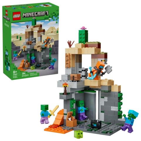 Klocki konstrukcyjne Minecraft Loch zombie Lego (21587)