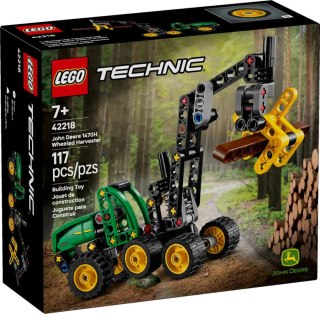Klocki konstrukcyjne Technic Harwester kołowy John Deere 1470H Lego (42218)
