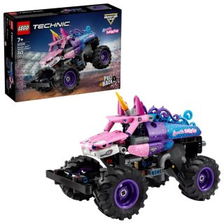 Klocki konstrukcyjne Technic Monster Jam™ Sparkle Smash™ z napędem typu pull-back Lego (42220)