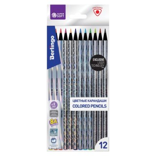 Kredki ołówkowe 12 kol. Berlingo (4260709084275)