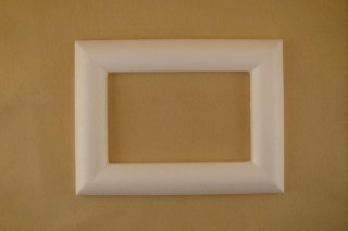 Ozdoba styropianowa elementy styropianowe ramka (320x235mm)