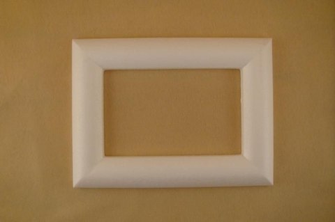 Ozdoba styropianowa elementy styropianowe ramka (320x235mm)