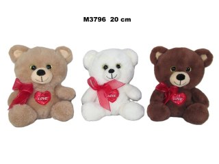 Pluszak miś love 3 kolory [mm:] 200 Sun-Day (169853)