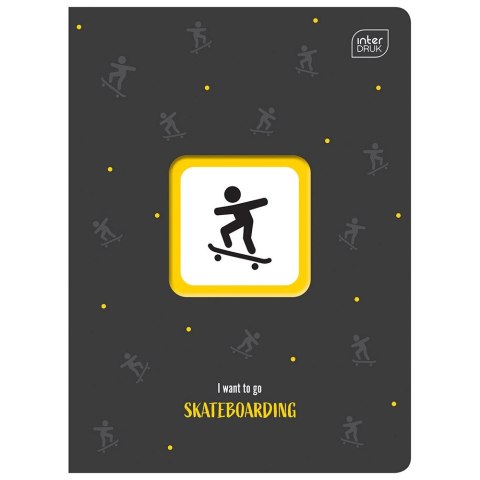 Zeszyt A5 Wykrojnik A5 32k kol.3= 32k. 70g linia kolor Interdruk (5902277321107)