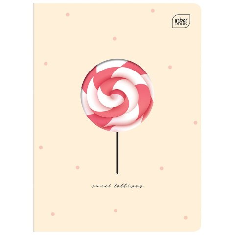 Zeszyt A5 Wykrojnik A5 32k kol.3= 32k. 70g linia kolor Interdruk (5902277321107)