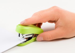 Zszywacz mini zielony jasny (020-1909 NO) Novus