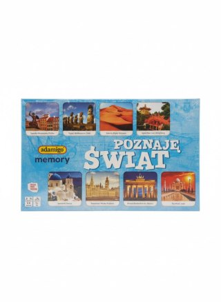 Gra edukacyjna Poznaję świat memory Adamigo