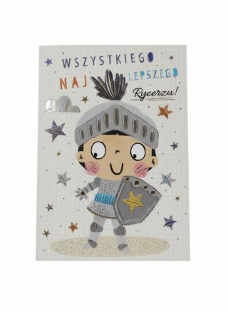 Kartka składana A5 Karnet A5 RYCERZ Henry (5908451983550)