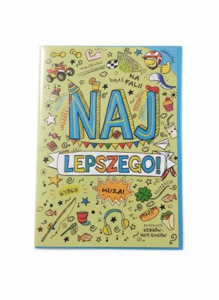 Kartka składana A5 Karnet A5 chłopak naj Henry (5908451982287)