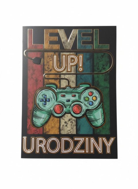 Kartka składana A5 Karnet B6 PAD TĘCZA Henry (5908451981259)